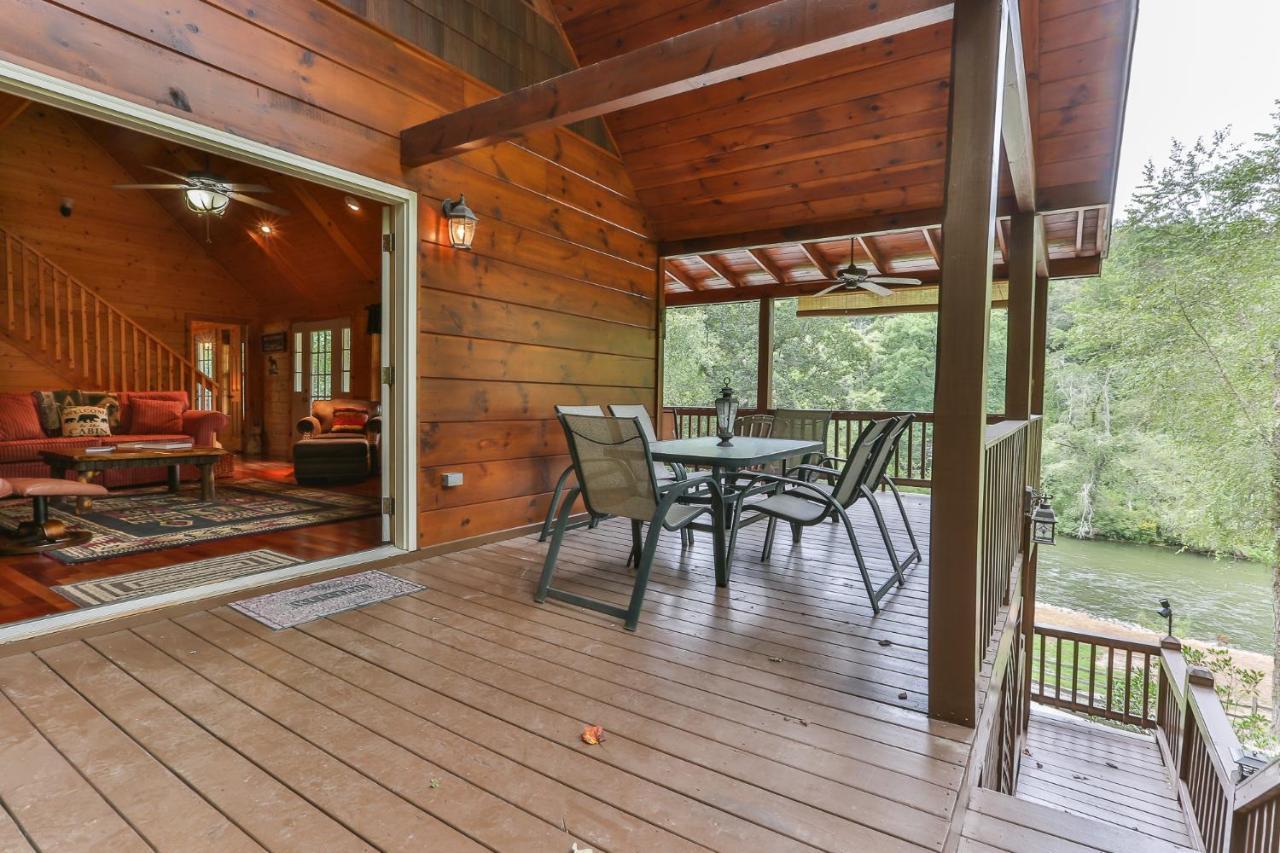 Heaven On The Toccoa Where You Will Enjoy The Sites And Sounds Of The Toccoa River Mineral Bluff Extérieur photo