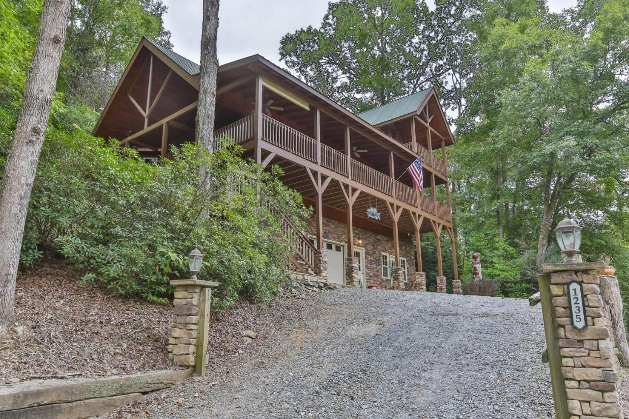 Heaven On The Toccoa Where You Will Enjoy The Sites And Sounds Of The Toccoa River Mineral Bluff Extérieur photo