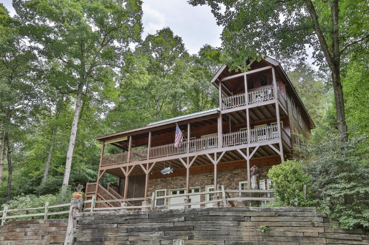 Heaven On The Toccoa Where You Will Enjoy The Sites And Sounds Of The Toccoa River Mineral Bluff Extérieur photo